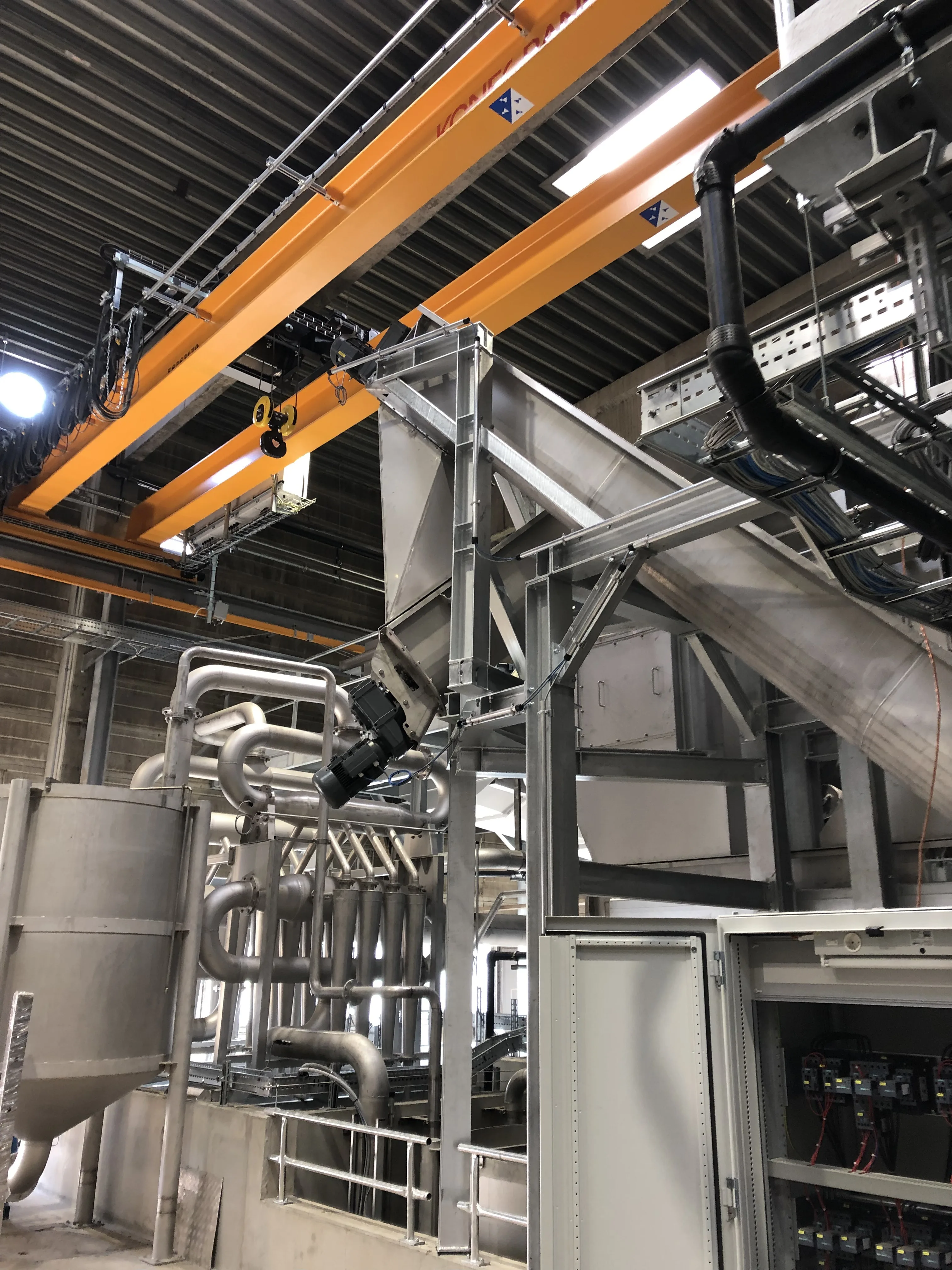 Fördertechnik in Produktion